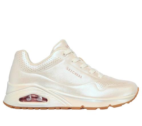 -25% Skechers  Skechers Uno pearl queen  maat 40, Kleding | Dames, Schoenen, Wit, Nieuw, Verzenden