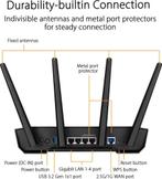 ASUS TUF Gaming AX3000 - Extendable router - 4G/5G Router, Computers en Software, Netwerk switches, Verzenden, Zo goed als nieuw