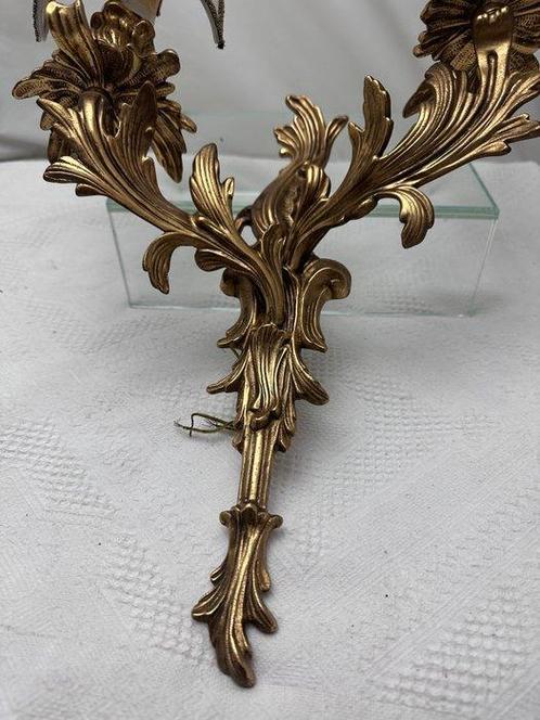 Wandkandelaar - Brons, Antiek en Kunst, Curiosa en Brocante