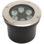 LED Grondspot - Aruz - Inbouw Rond - 6W - Waterdicht IP67 -, Ophalen of Verzenden, Nieuw, Vloerspot of Grondspot, Led