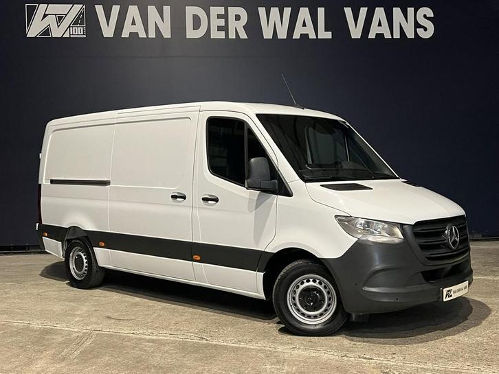 Zakelijke Lease |  Mercedes-Benz Sprinter 316 CDI 164pk 3500, Auto's, Bestelauto's, Dealer onderhouden, Lease, Zwart, Handgeschakeld