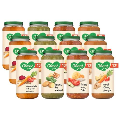 Olvarit 12+M Maaltijd Variatiemenu, Kinderen en Baby's, Babyvoeding en Toebehoren, Nieuw, Verzenden