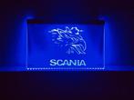 Scania neon bord lamp LED verlichting reclame lichtbak vrach, Nieuw, Verzenden