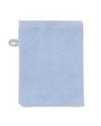 HEMA Tweedekans washand 16x21cm recycled katoen lichtblauw, Huis en Inrichting, Badkamer | Badtextiel en Accessoires, Verzenden