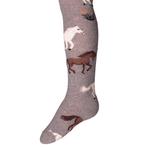 Kindermaillot Grijs met Paarden - 110/116 NIEUW, Kinderen en Baby's, Kinderkleding | Schoenen en Sokken, Meisje, Nieuw, Ophalen of Verzenden
