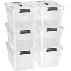 Opbergdoos / Opslagbox 30 L - Kunststof - 6-Delig - Incl. de, Tuin en Terras, Verzenden, Nieuw