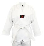 JCalicu Basic Uniform WT approved | Wit (Maat: 200), Verzenden, Nieuw, Taekwondo, Vechtsportpak