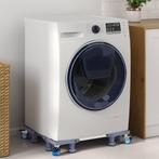 vidaXL Wasmachinesokkel Grijs 67 x 67 x 12 cm Metaal, Witgoed en Apparatuur, Wasmachines, Verzenden, Nieuw