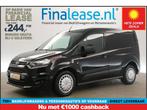 Ford Transit Connect 1.5 TDCI L1H1 Marge Airco 3 Pers €244pm, Zwart, Nieuw, Ford, Lease