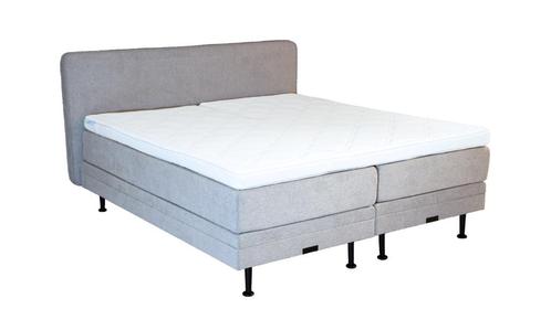 Elektrische Boxspring Excellent 180 x 200 cm - Weber Slapen, Huis en Inrichting, Slaapkamer | Boxsprings, Grijs, Nieuw, Ophalen of Verzenden