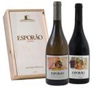 Wijnkist Esporao Reserva White en Red, Nieuw, Verzenden