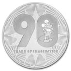 Niue - Disney Mickey 90th Anniversary, Verzenden, Munten
