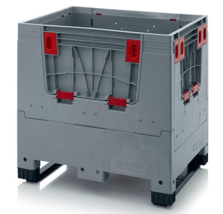 Opvouwbare palletbox 800x600x730mm met 4 inwerpluiken,, Zakelijke goederen, Horeca | Overige, Ophalen of Verzenden