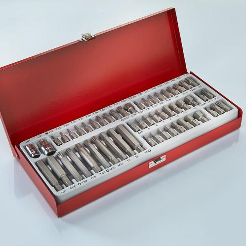 Smoos Doppenset 54-delig met torx, inbus en 12-kant inwendig, Doe-het-zelf en Verbouw, Gereedschap | Handgereedschap, Nieuw, Ophalen of Verzenden