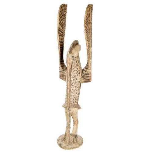 Afrikaans Vogel Sculptuur, Antiek en Kunst, Kunst | Beelden en Houtsnijwerken, Ophalen