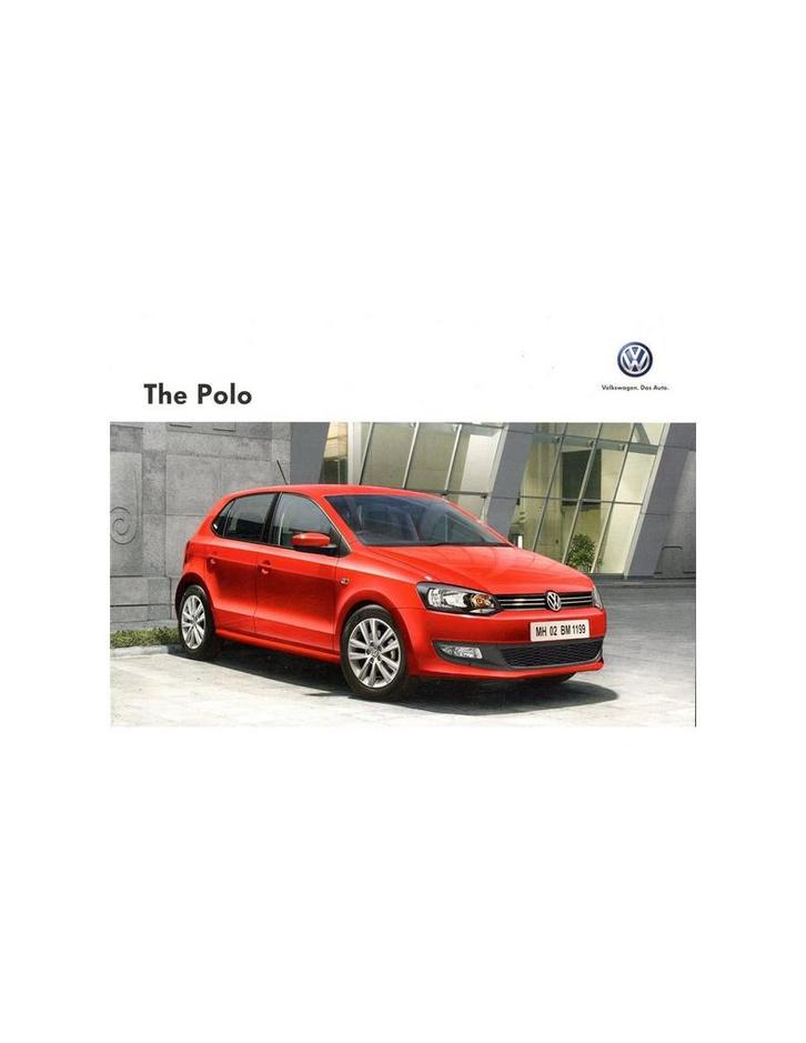 2013 VOLKSWAGEN POLO BROCHURE ENGELS, Boeken, Auto's | Folders en Tijdschriften, Volkswagen