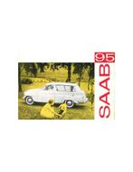 1960 SAAB 95 BROCHURE ENGELS (USA), Nieuw, Author