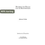 Commentaar op de Bijbel Kolossenzen & Filippenzen J. Calvijn, Boeken, Verzenden, Gelezen, J. Calvijn