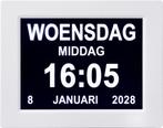 Dementieklok Digitale klok Wi..., Verzenden, Nieuw