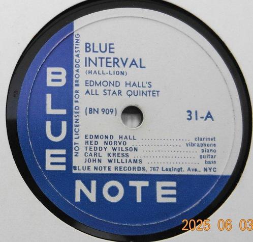 Edmond Halls All Star Quintet, Lester Young, Charlie, Cd's en Dvd's, Vinyl Singles