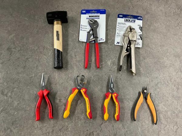 Veiling - Handgereedschap set diverse 7-delig, Doe-het-zelf en Verbouw, Gereedschap | Handgereedschap
