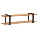 vidaXL Tv-meubel 160x40x40 cm massief acaciahout, Huis en Inrichting, Kasten | Televisiemeubels, Verzenden, 150 tot 200 cm, Nieuw
