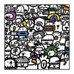 Kev Munday - Paint The Town - Textured Giclee Print - No