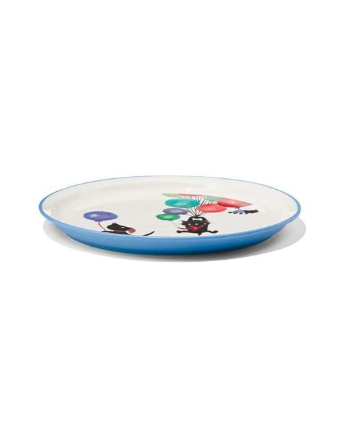 HEMA Kinderbord Ø20cm Jip en Janneke new bone wit/blauw, Kinderen en Baby's, Kinderkleding | Overige, Nieuw, Verzenden