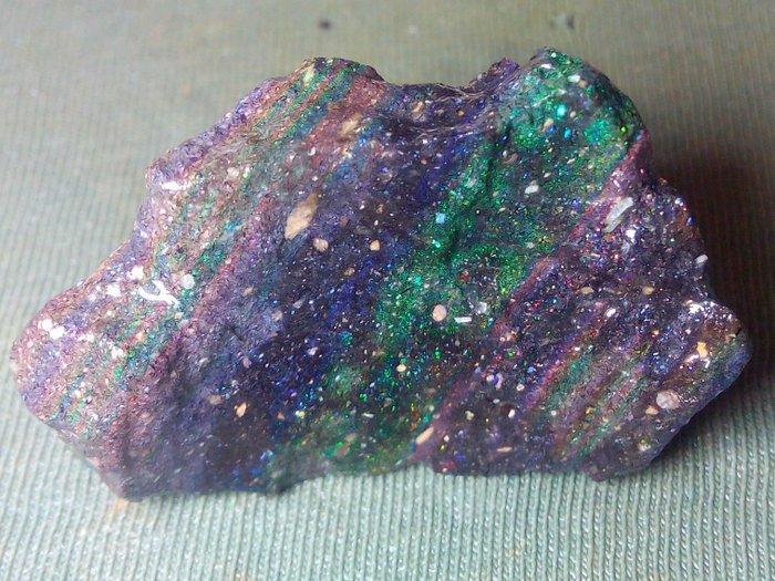 68,3 ct - Top Colors - Honduras Black Opal Ruw - Groot, Verzamelen, Mineralen en Fossielen