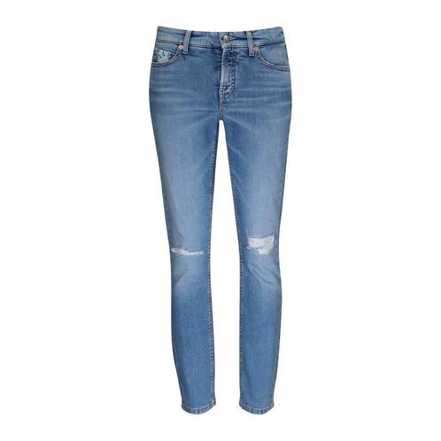 Cambio • blauwe Paris Cropped jeans • 34, Kleding | Dames, Broeken en Pantalons, Blauw, Nieuw, Maat 34 (XS) of kleiner, Verzenden