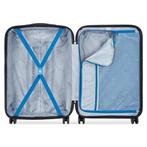 2dekans | Delsey Comete+ Reiskoffer 77 cm - Zwart, Sieraden, Tassen en Uiterlijk, Koffers, Ophalen of Verzenden, Zo goed als nieuw