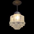 Plafondlamp - Wolkenkrabber hanglamp - Glas, Metaal, Antiek en Kunst, Kunst | Designobjecten