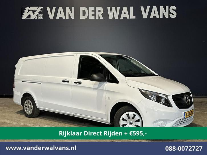 Mercedes-Benz Vito | 114 CDI 136pk 9G-Tronic Automaat L3H1, Auto's, Bestelauto's, Dealer onderhouden, Lease, Automaat, Diesel