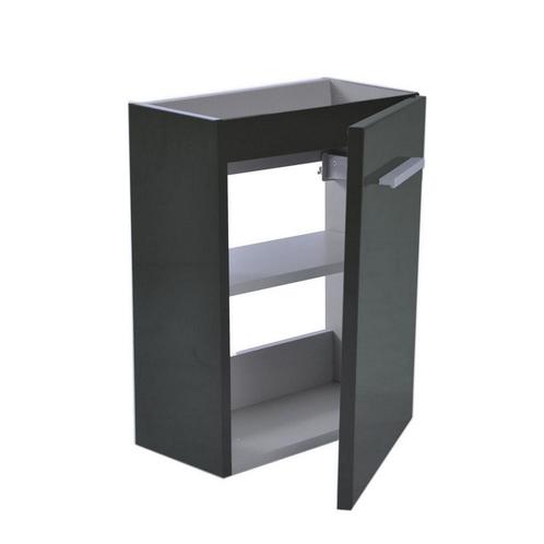 Fonteinkast BWS Vitra 40x21 cm Hoogglans Grijs (fontein, Doe-het-zelf en Verbouw, Sanitair, Bad, Nieuw, Ophalen of Verzenden