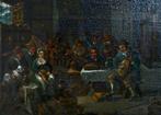 David Teniers 1610-1690, Navolger van - Peasants in a tavern