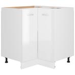 Hoekkeuken Kast Wit 75x75 - Retourdeal - Ruimtebesparend, 75 cm of meer, Wit, Nieuw, Minder dan 100 cm