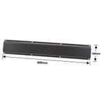 Metalen strip 60 x 10 x 1.8 cm  tuingereedschap ophangen -, Ophalen of Verzenden, Nieuw