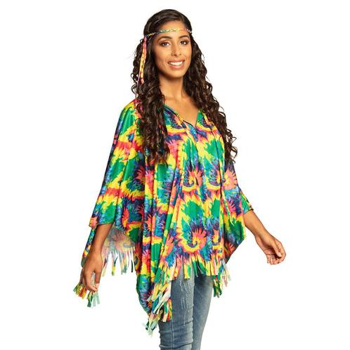 Poncho Hippie Tie Dye, Kleding | Dames, Carnavalskleding en Feestkleding, Nieuw, Ophalen of Verzenden