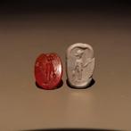 Oud-Romeins Kornalijn Intaglio met Ceres. 1e-3e eeuw na