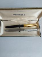 Waterman - Waterman C/F Plume Or 750 18ct - Vulpen, Verzamelen, Pennenverzamelingen, Nieuw
