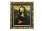 Donald Duck - Mona Lisa Duck Style - framed - (2023)