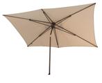 4 Seasons Outdoor Azzurro parasol met Wengé frame en Beach, Tuin en Terras, Tuinsets en Loungesets, Ophalen of Verzenden, Nieuw
