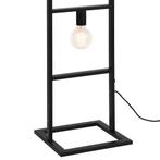 Vloerlamp staande lamp Bangkok 142,5 cm 4xE27 zwart, Huis en Inrichting, Lampen | Vloerlampen, Verzenden, Nieuw
