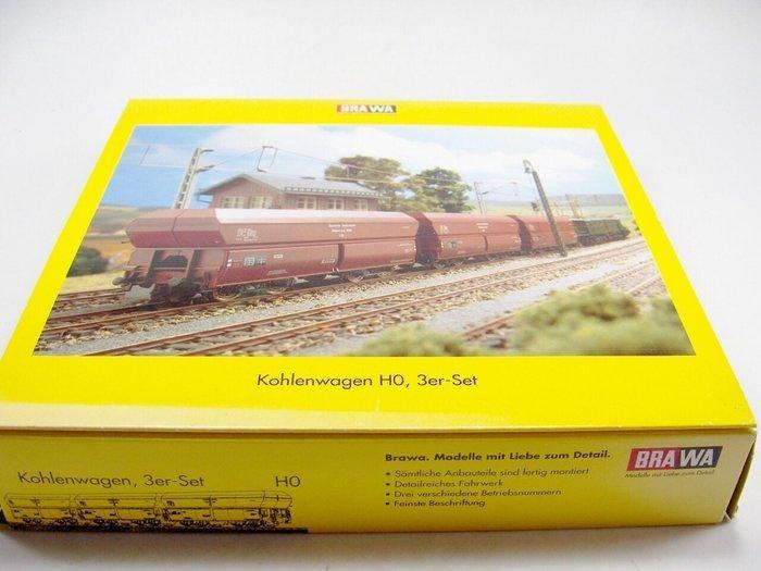 Brawa H0 - 2001 - Modeltrein goederenwagonset (1) -, Hobby en Vrije tijd, Modeltreinen | H0