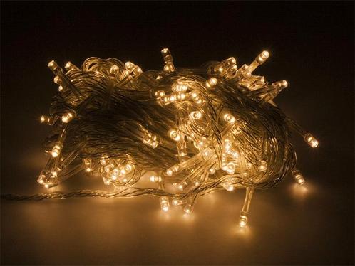 Kerstverlichting Warm Wit 15 Meter 200 LEDs - 8 Standen, Diversen, Kerst, Ophalen of Verzenden