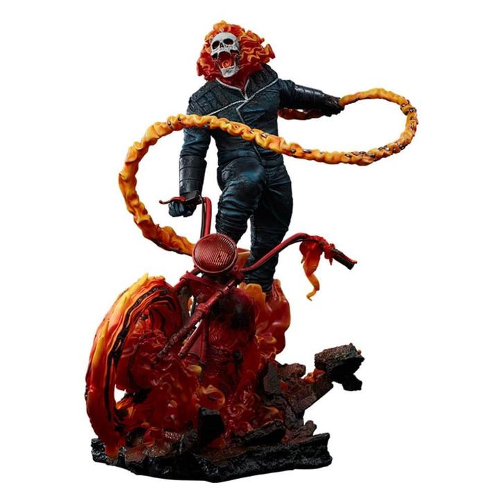 Marvel Premium Format Statue Ghost Rider (Classic Variant) 5, Verzamelen, Film en Tv, Nieuw, Ophalen of Verzenden
