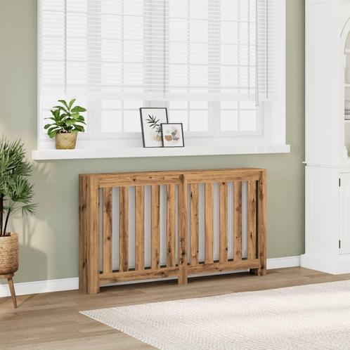 vidaXL Radiatorombouw 149x20x82 cm bewerkt hout artisanaal, Doe-het-zelf en Verbouw, Verwarming en Radiatoren, Nieuw, Verzenden