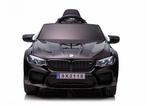 BMW M5, Lederen zetel, Rubberen banden, Kinder Accu Auto..., Verzenden, Nieuw