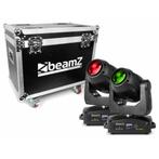 BeamZ Set van 2 IGNITE180B LED Moving Heads in flightcase, Verzenden, Nieuw