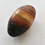 Oud-Tibetaans / Nepalees Geschilderd archaïsch glas Kralen, Antiek en Kunst